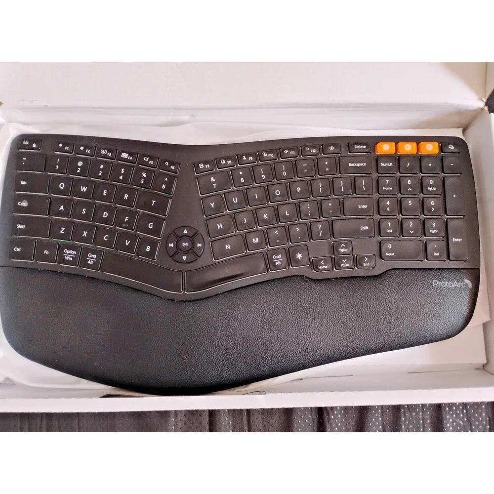 Backlit Wireless Ergonom.....able Windows/Mac/Android X003ECYPT9 Open Box